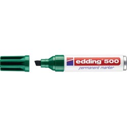 edding 4-500004 Permanentmarker 500 2-7mm nachfüllbar Keilspitze grün