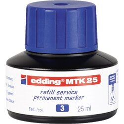 edding 4-MTK25003 Nachfülltusche MTK 25 25ml blau