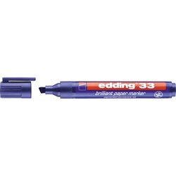 edding 4-33003 Pigmentmarker 33 1-5mm Keilspitze blau