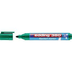 edding 4-380004 Flipchartmarker 380 1,5-3mm Rundspitze grün