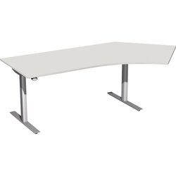 Geramöbel S-08F1616-LS Elektro-Hubtisch rechts lg/si 