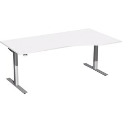 Geramöbel S-08F1811-WS Elektro-Hubtisch rechts ws/si 