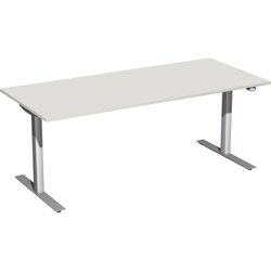 Geramöbel S-08F1808-LS Elektro-Hubtisch 180x80x65-125cm lg/si