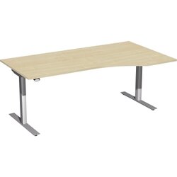 Geramöbel S-08F1811-AS Elektro-Hubtisch rechts ah/si 