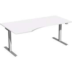 Geramöbel S-08F1812-WS Elektro-Hubtisch links ws/si 