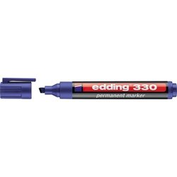 edding 4-330003 Permanentmarker 330 1-5mm Keilspitze blau