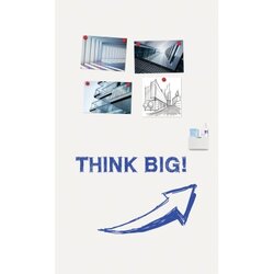 Legamaster 7-106121 Whiteboard WALL-UP 200x119,5cm 