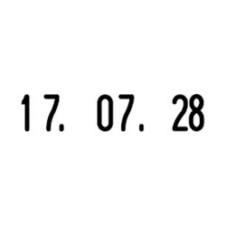 trodat® Datumstempel Classic 1004