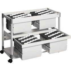 DURABLE Hängemappenwagen SYSTEM FILE TROLLEY 200 MULTI DUO