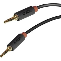 sbs Audio-Kabel 3,5 mm Klinkenstecker/3,5 mm Klinkenstecker
