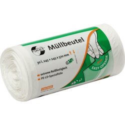 FIRST 36005 Müllbeutel LDPE 305+305x850mm 70l ws 50St