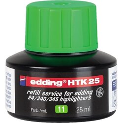 edding 4-HTK25011 Nachfülltusche HTK25 25ml hellgrün