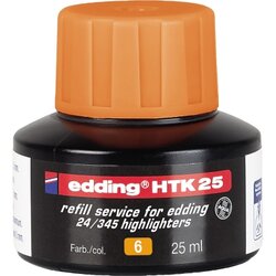 edding 4-HTK25006 Nachfülltusche HTK25 25ml orange
