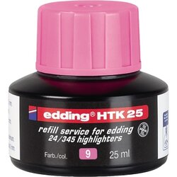 edding 4-HTK25009 Nachfülltusche HTK25 25ml rosa 