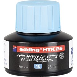 edding 4-HTK25010 Nachfülltusche HTK25 25ml hellblau