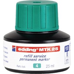 edding 4-MTK25004 Nachfülltusche MTK 25 25ml grün