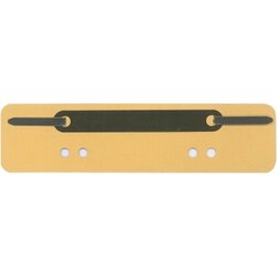 without brand 4012000213 Heftstreifen 34x150mm RC kurz gelb 25St