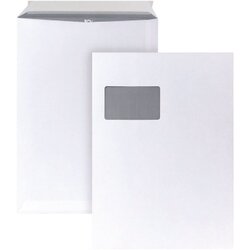 BONG 05470622 Versandtasche C4 mF hk 120g weiß 10 St./Pack.