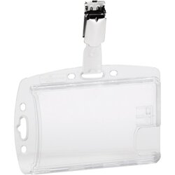 DURABLE 801319 Durable Namensschild 54x85mm mit Clip 25 St./Pack.