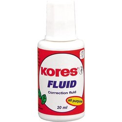 Kores KF66101 Korrekturmittel Fluid 20ml Pinsel weiß