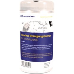Soennecken 4829 Reinigungstuch f. Whiteboard 100 St./Pack.