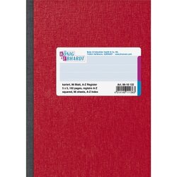 König & Ebhardt 8618132 Kladde DIN A6 kariert 96Blatt rot