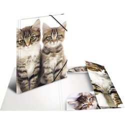 HERMA 7143 Sammelmappe A3 PP Katzen 