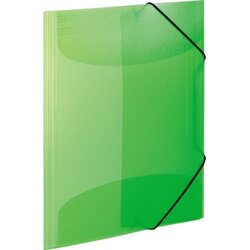 HERMA 19508 Sammelmappe A4 PP transluzent h.gn 3 St./Pack.