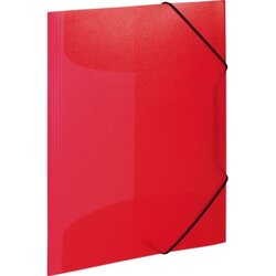 HERMA 19504 Sammelmappe A4 PP transluzent rt 3 St./Pack.