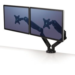 Fellowes® 8042501 Monitorarm doppelt Platinum Series sw