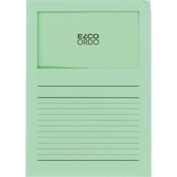 ELCO 29489.61 Sichtmappe ORDO Classico A4 grün 100 St./Pack.