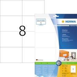 HERMA 8645 Etikett 105x74mm ws 80St 