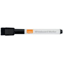 Nobo® 2104184 Marker 3mm integr. Wischer sw 