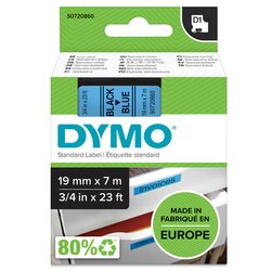DYMO® Schriftbandkassette D1 19 mm x 7 m (B x L) blau