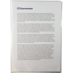 Soennecken 1609 Sichthülle DIN A4 PP transparent 50 St./Pack.