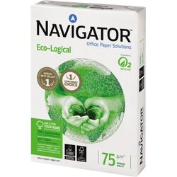 Navigator 82467A75S Kopierpapier Eco-Logical DIN A4 75g 500 Bl./Pack.