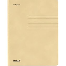 Falken 80001449 Jurismappe DIN A4 3 Klappen Karton chamois