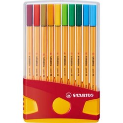 STABILO® 8820-03 Fineliner point 88   ColorParad sort 20St
