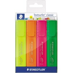 STAEDTLER® 364 P WP4 Textmarker Textsurfer classic sort. 4St.
