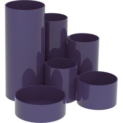 MAUL 4115537 Stifteköcher MAULtubo 6Fächer blau