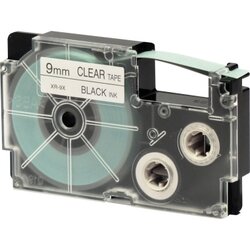 CASIO® XR-9X1 Schriftbandkassette 9mmx8m sw auf tr