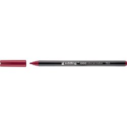 edding 4-1300019 edding Faserschreiber 1300 colourpen 2mm carmin