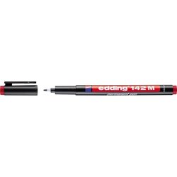 edding 4-142002 Folienschreiber 142 M 1mm permanent rot