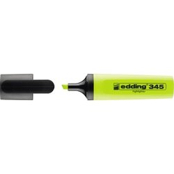edding 4-345005 Textmarker 345 nachfüllbar mit Tusche HTK 25 gelb