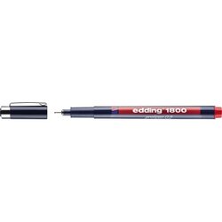 edding 4-180003002 Feinschreiber 1800 profipen 0,35mm rot