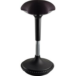 UNILUX 400110242 Sitzhocker MOOVE höhenverst. sw
