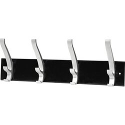 UNILUX 100340805 Wandgarderobe Cypres 4Haken sw 