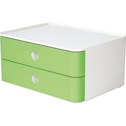 HAN 1120-80 Schubladenbox SMART-BOX PLUS ALLISON 2 Schubladen grün