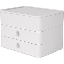 HAN 1100-12 Schubladenbox SMART-BOX PLUS ALLISON 2 Schubladen sn ws