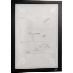 DURABLE 484301 Inforahmen DURAFRAME WALLPAPER A4 sw